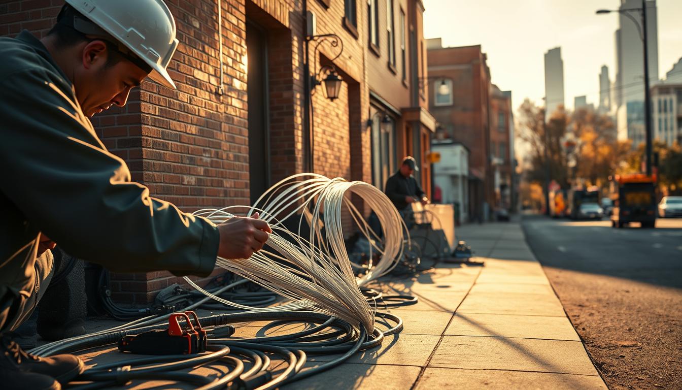 Instalasi Fiber Optik Profesional