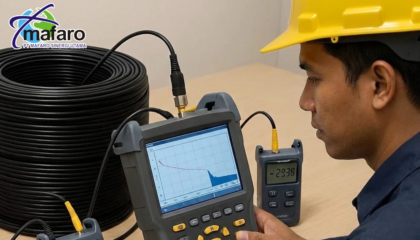 Efek Tekukan (Bending) Kabel pada Hasil Test Insertion Loss