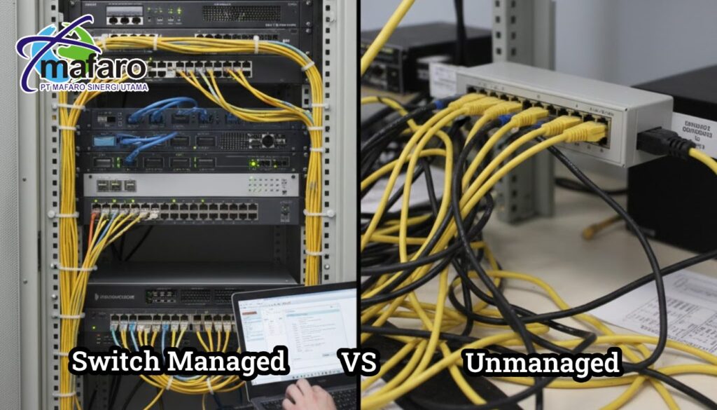 Fungsi Switch Managed vs Unmanaged untuk Bisnis
