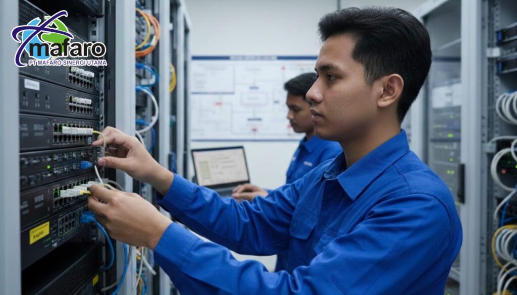 Jasa Pemasangan Modul QSFP (High Speed Uplink 40G 100G)