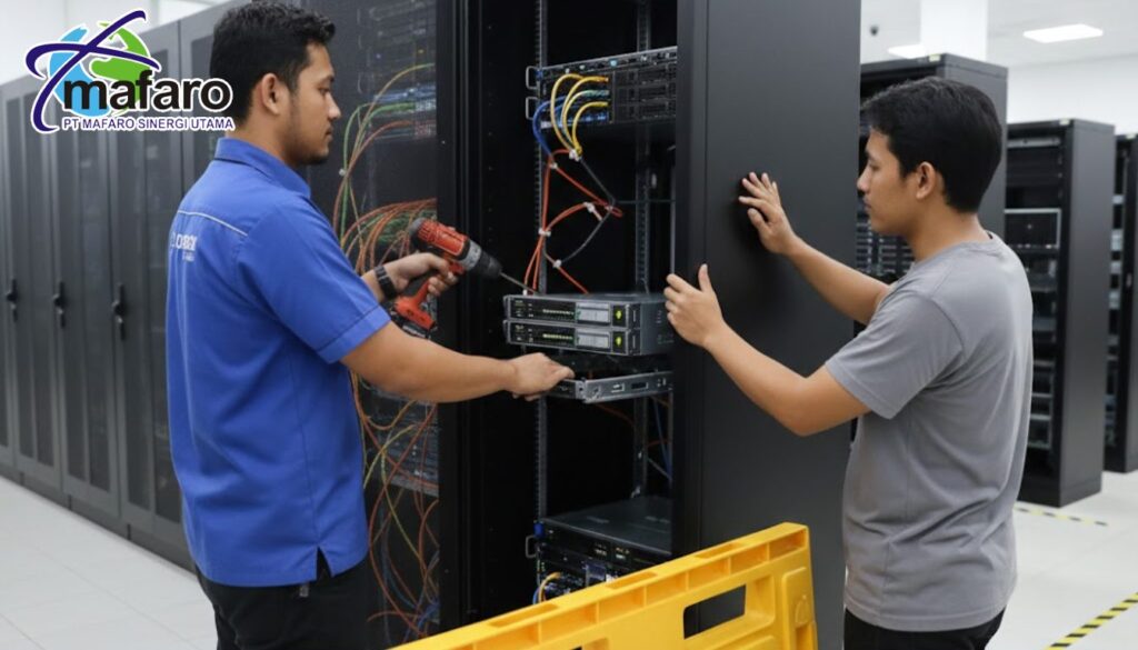 Jasa Rakit & Pasang Rack Server (Close Rack) Jakarta