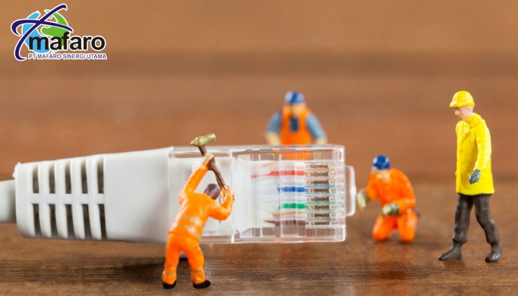 Jasa Tarik Kabel LAN Cat6 Belden & Commscope Original Bergaransi