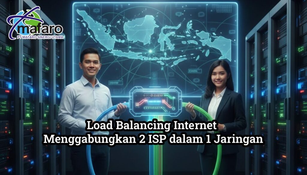 Load Balancing Internet Menggabungkan 2 ISP dalam 1 Jaringan