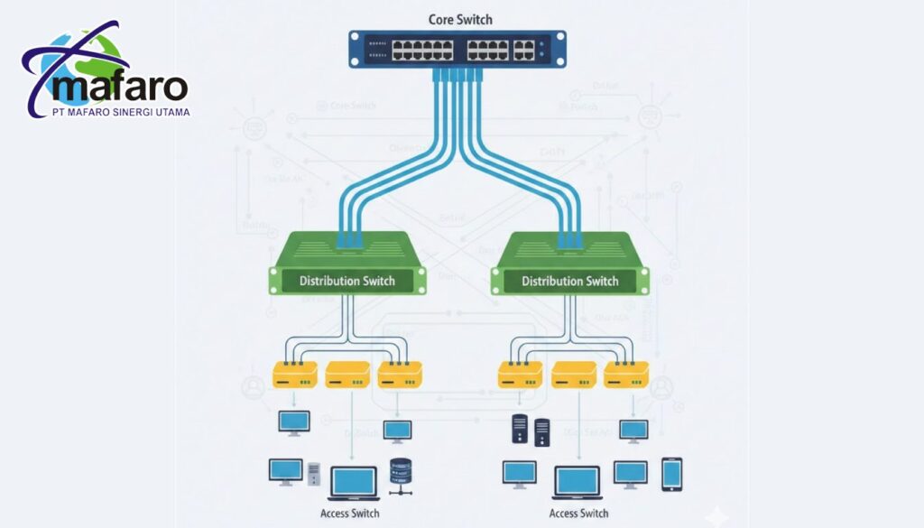 Memilih Core Switch vs Distribution Switch vs Access Switch