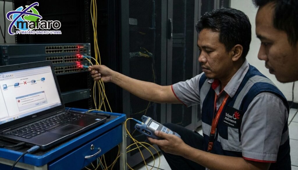 Mengatasi Masalah 'Link Down' pada Koneksi Fiber Optik