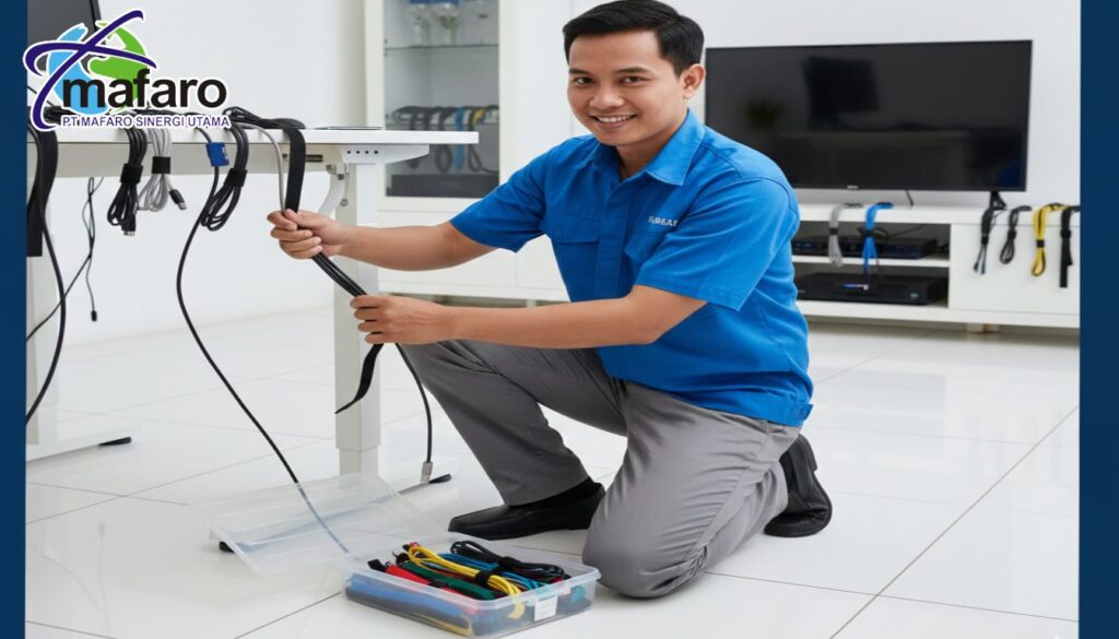 Tips Memasang Velcro Strap agar Kabel Data Tidak Terjepit