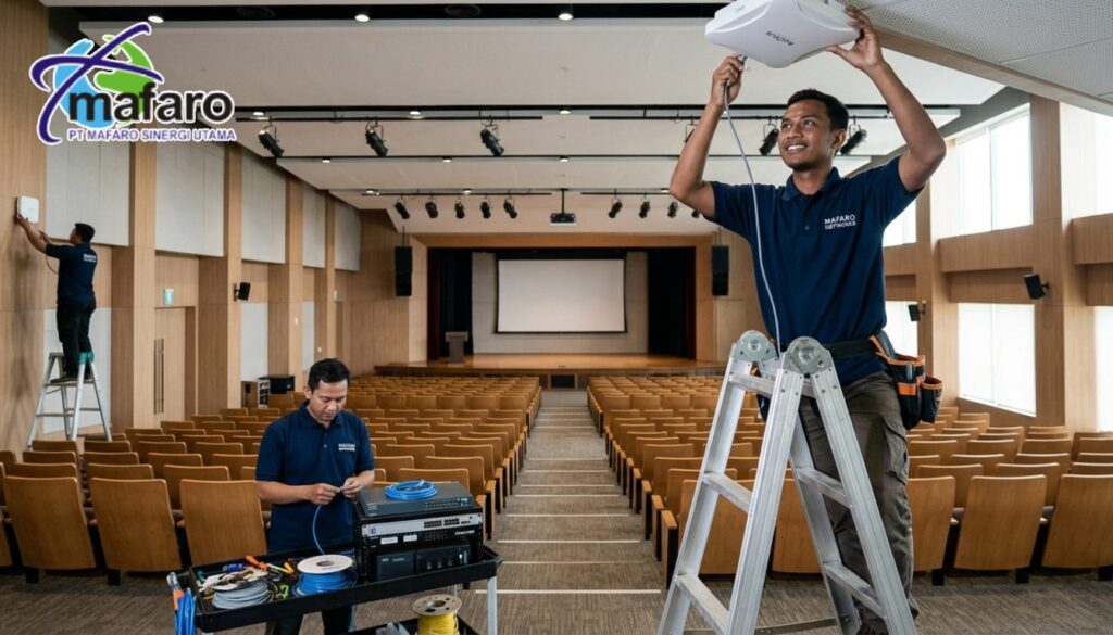 Jasa Instalasi WiFi High Density untuk Aula atau Ruang Rapat