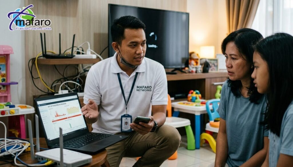 Jasa Optimasi Jaringan WiFi yang Lemot dan Sering Putus