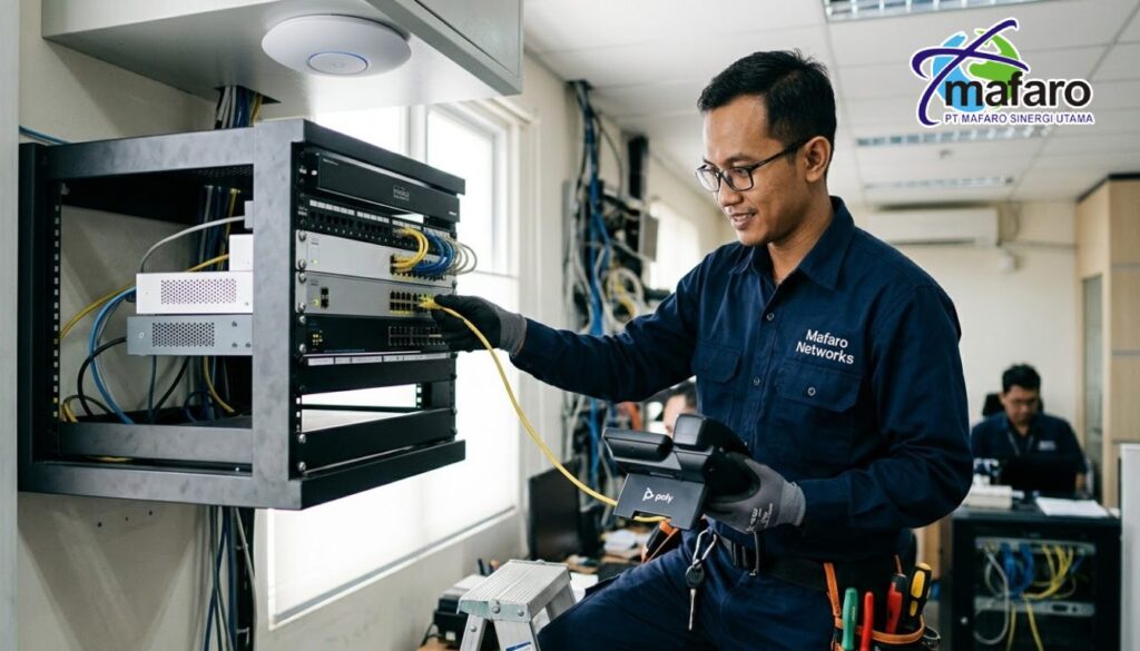 Jasa Setting PoE Switch untuk IP Phone dan Access Point