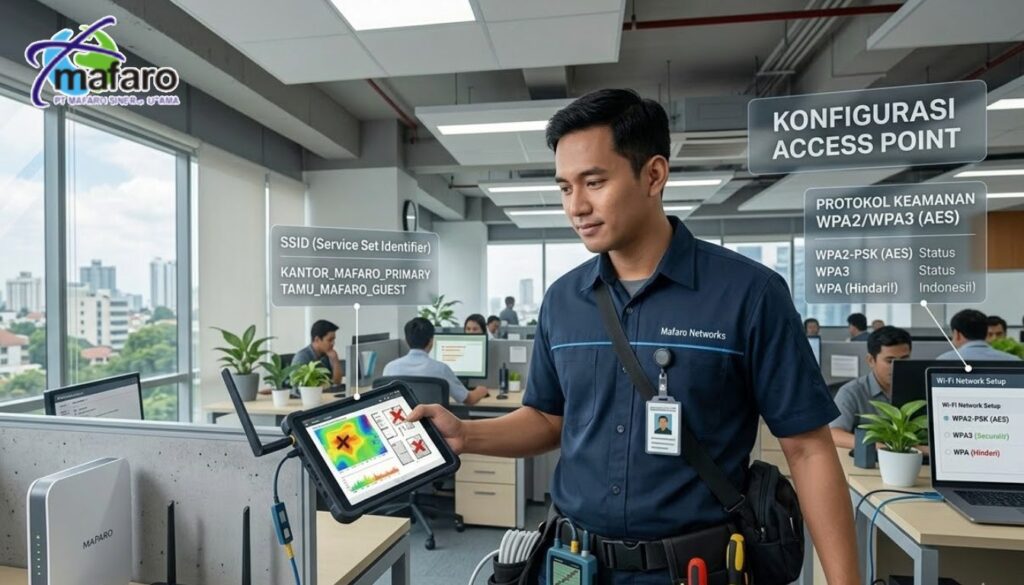 Jasa Setting WiFi & Konfigurasi Access Point (SSID, Security)