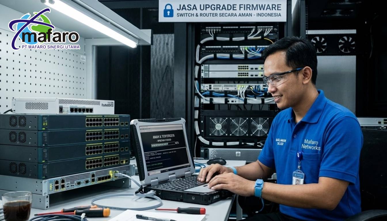 Jasa Upgrade Firmware Switch dan Router Secara Aman