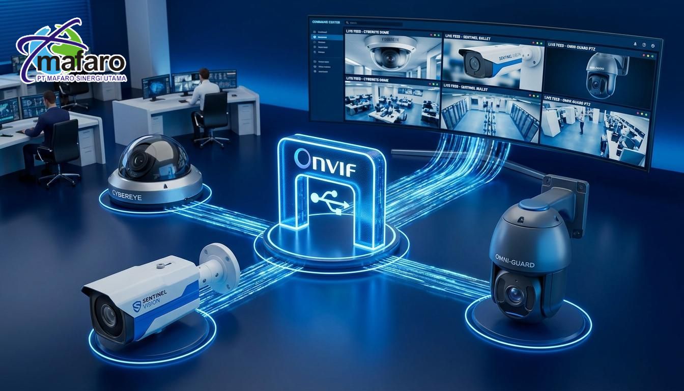 Apa itu ONVIF Menggabungkan Berbagai Merek CCTV