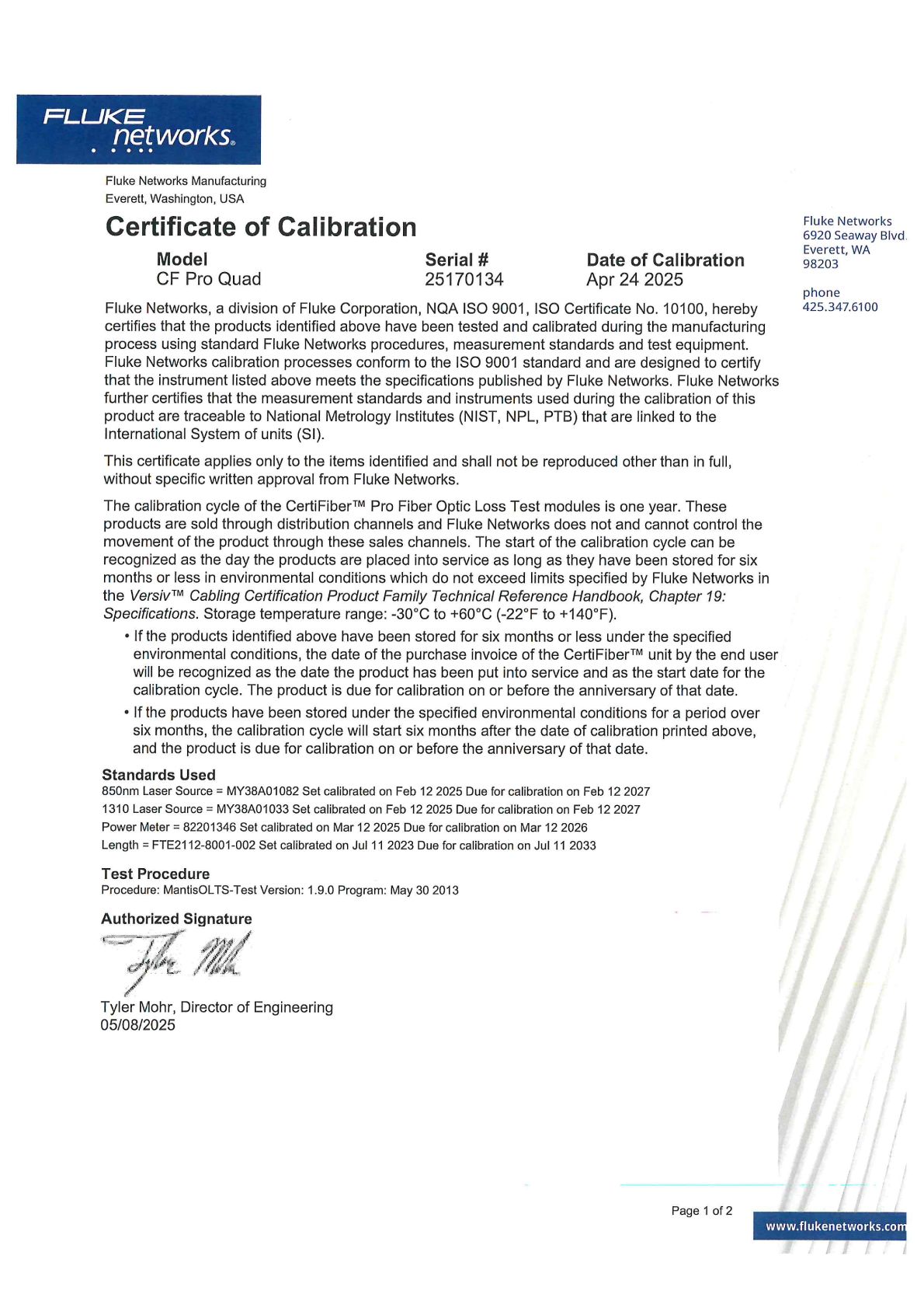 Certificate of Calibration 25170134 (1)