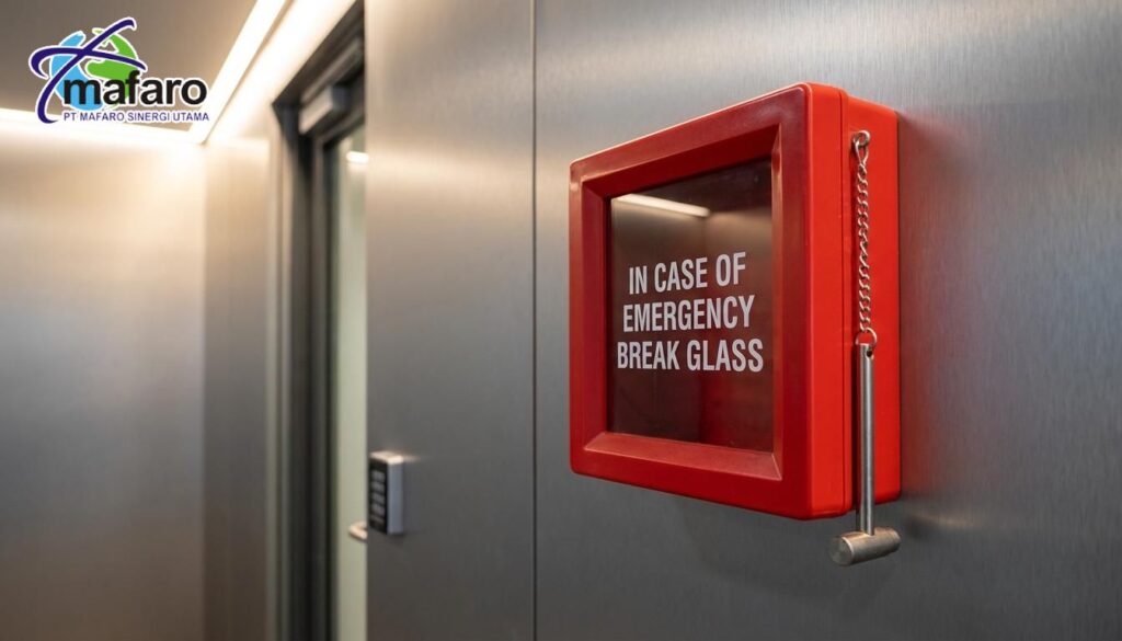 Emergency Break Glass Fitur Wajib pada Pintu Akses