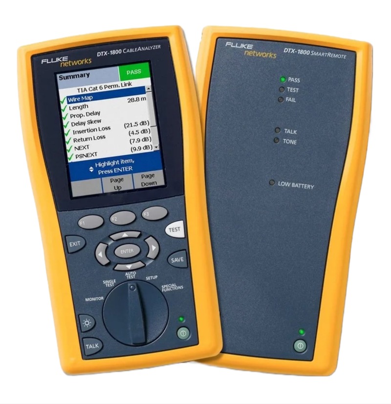FLUKE DTX 1800