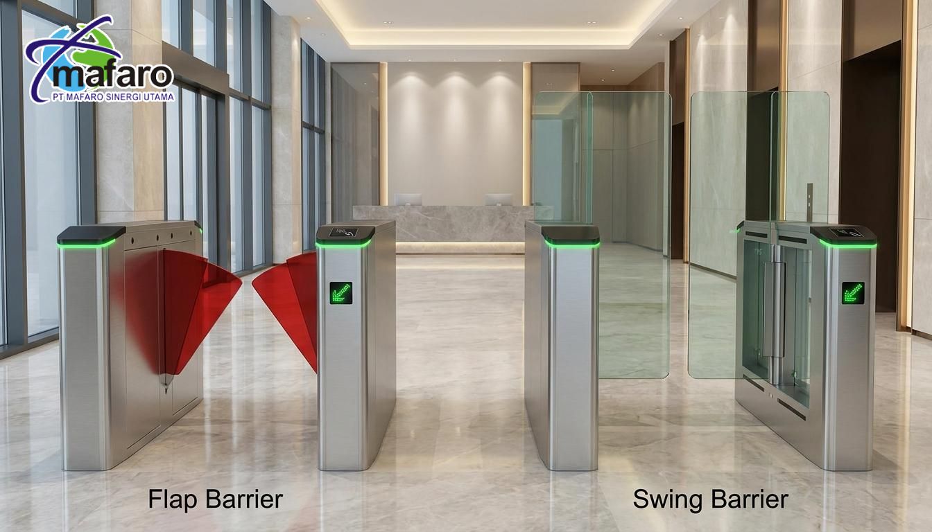 Flap Barrier vs Swing Barrier Mana yang Lebih Elegan untuk Lobi Flap Barrier vs Swing Barrier Mana yang Lebih Elegan untuk Lobi