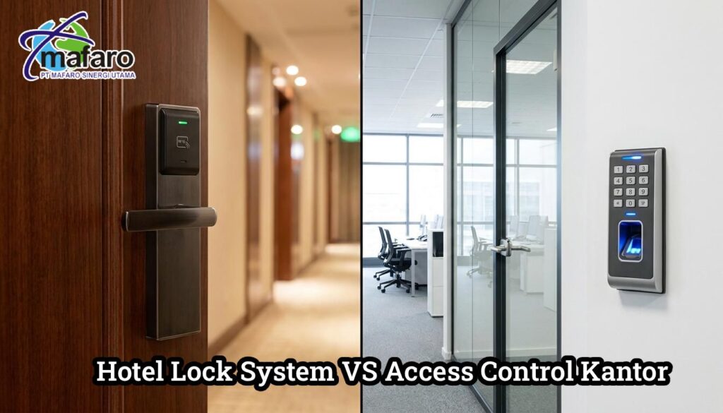Hotel Lock System vs Access Control Kantor