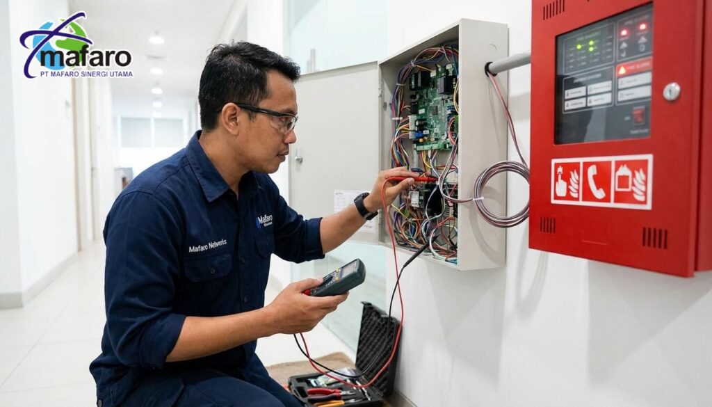 Jasa Integrasi Access Door & Fire Alarm