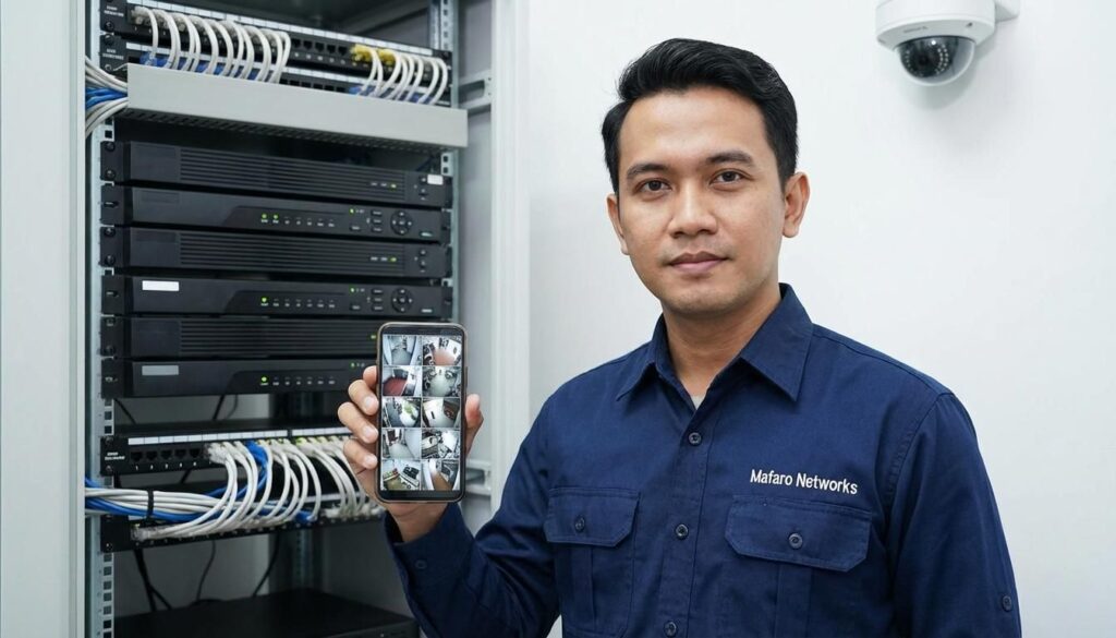 Jasa Setting CCTV Online & DVR NVR agar Bisa Dipantau di HP