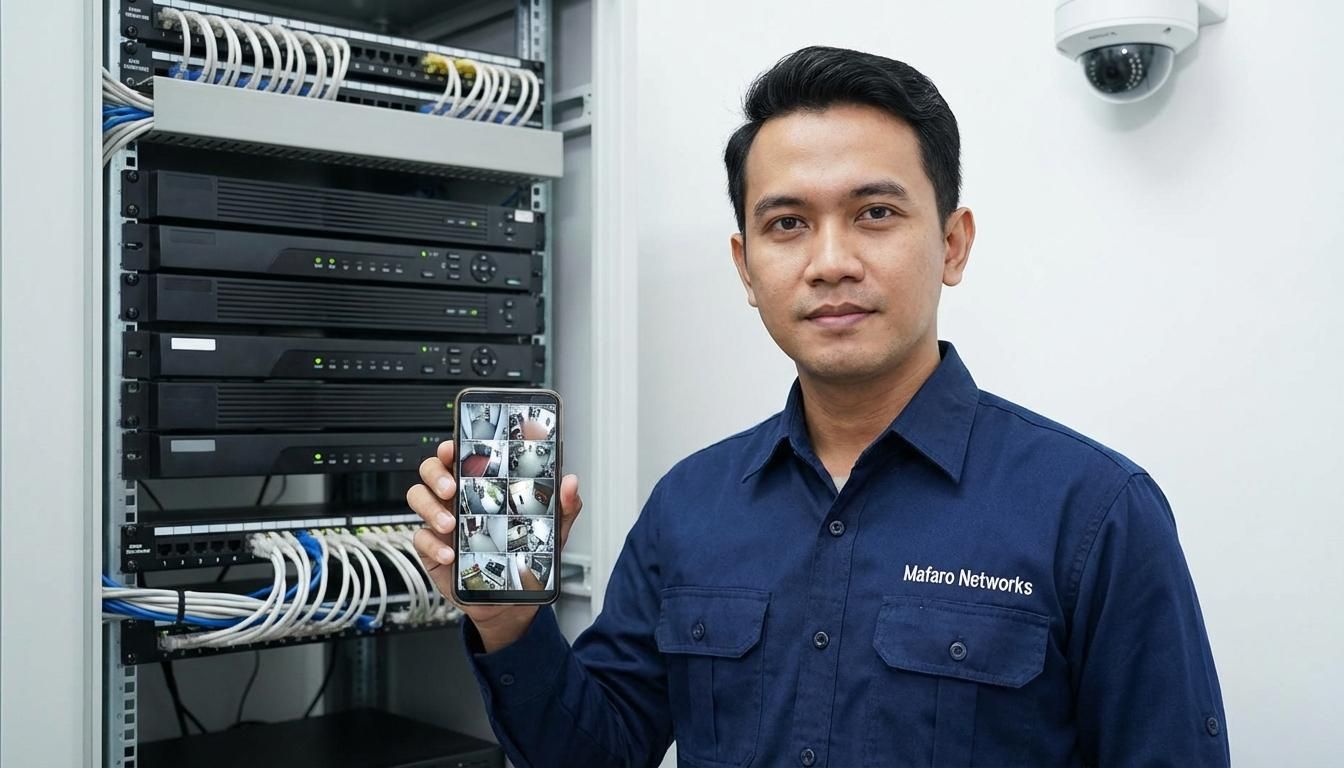 Jasa Setting CCTV Online & DVR NVR agar Bisa Dipantau di HP