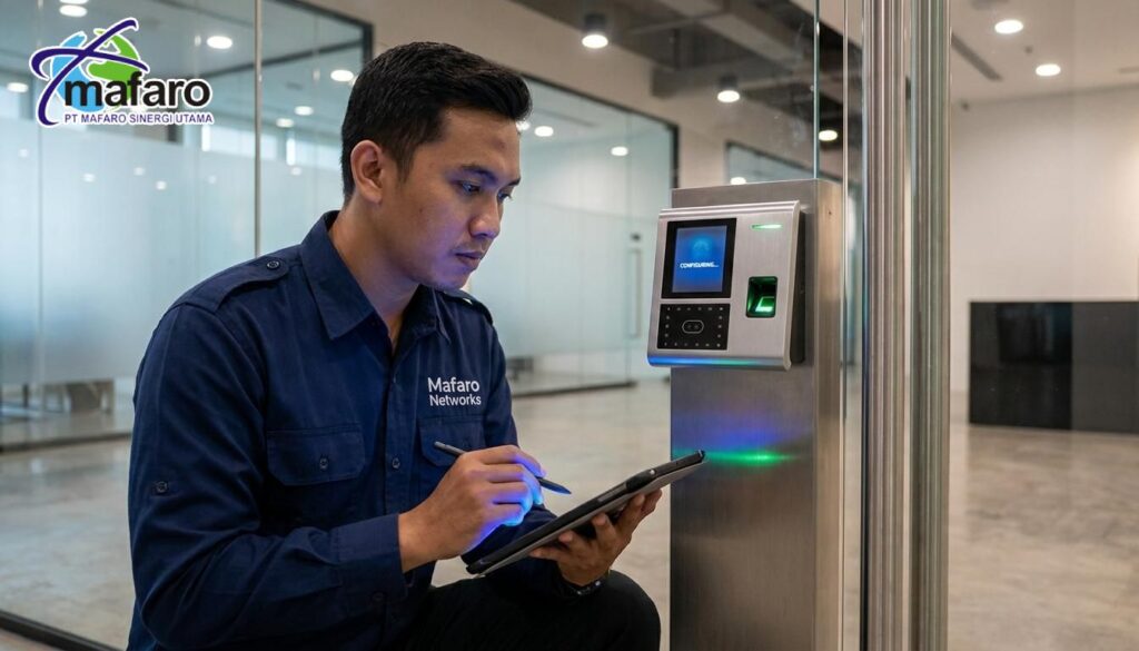 Jasa Setting Sistem Access Door & Absensi Terintegrasi