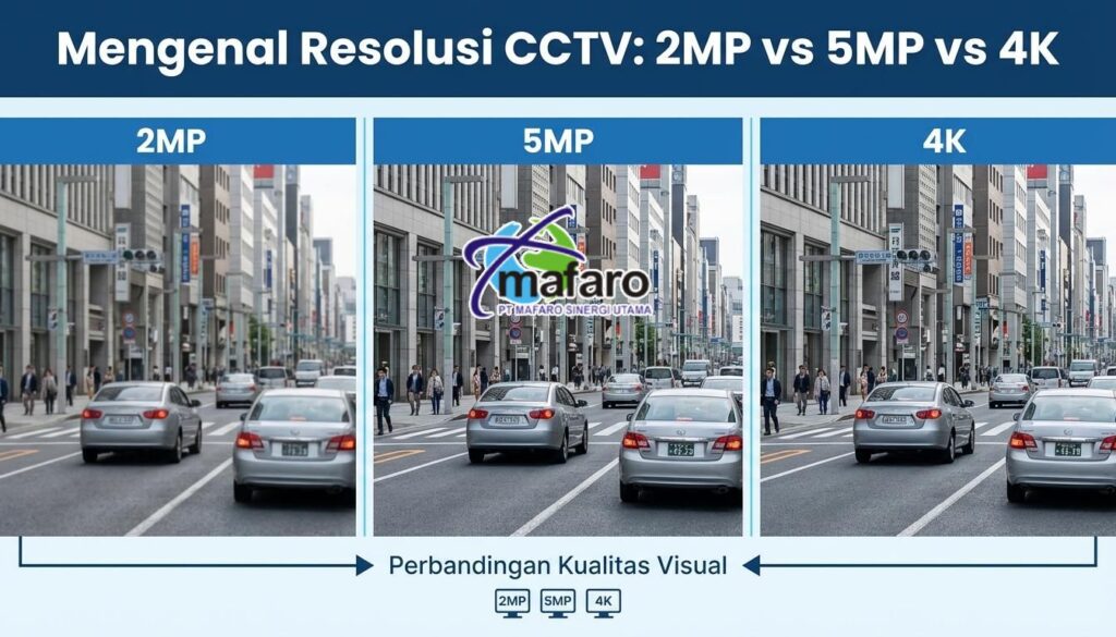 Mengenal Resolusi CCTV 2MP vs 5MP vs 4K