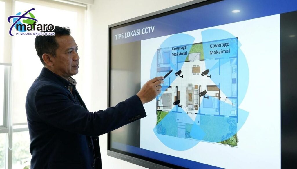 Tips Memilih Letak Kamera CCTV untuk Coverage Maksimal