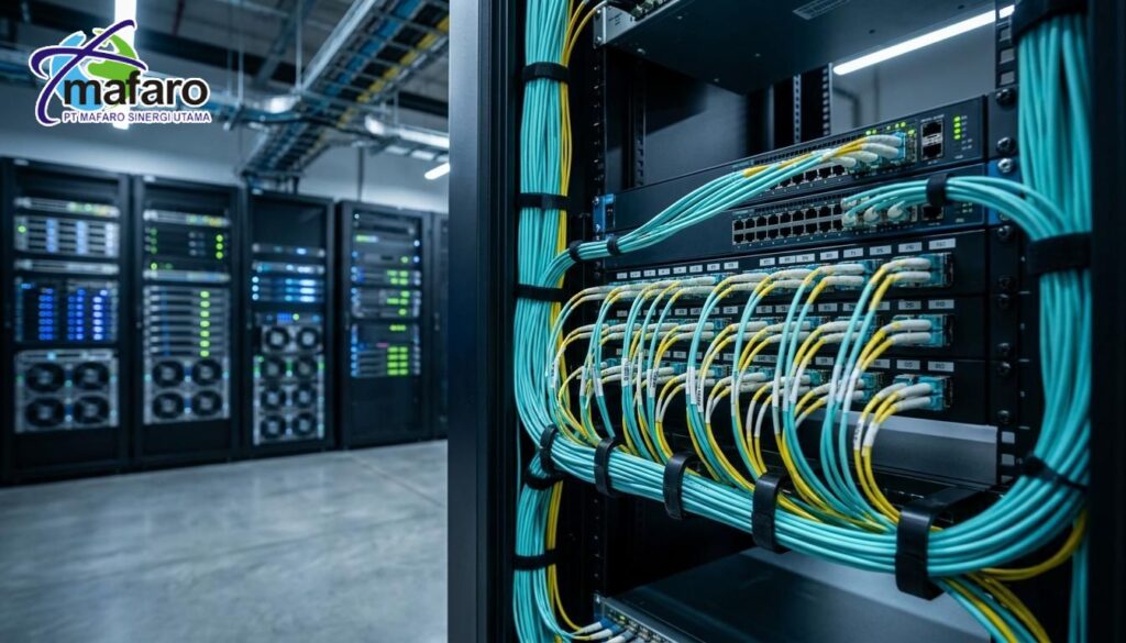 Apa Itu Kabel MPO High Density Solusi Ruang Server Padat