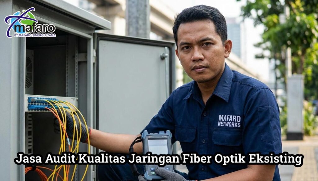 Jasa Audit Kualitas Jaringan Fiber Optik Eksisting
