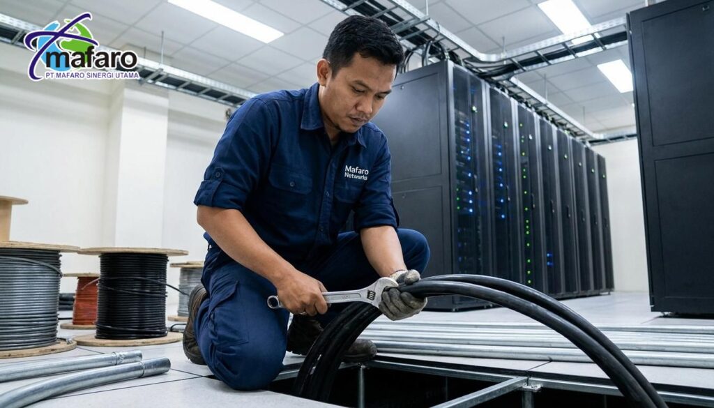 Jasa Instalasi Kabel Power Heavy Duty untuk Data Center
