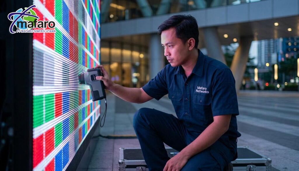 Jasa Kalibrasi Warna Layar Videotron