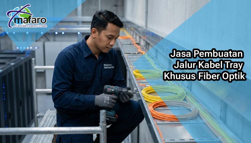 Jasa Pembuatan Jalur Kabel Tray Khusus Fiber Optik 2