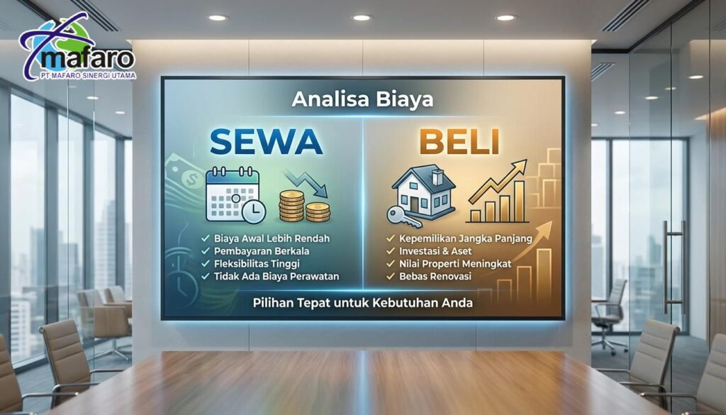 Jasa Sewa vs Beli Videotron untuk Ruang Rapat: Analisa Biaya