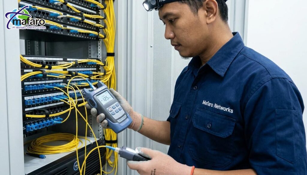 Jasa Tes Power Meter & Light Source (Loss Test) – Solusi Performa Fiber Optik Optimal