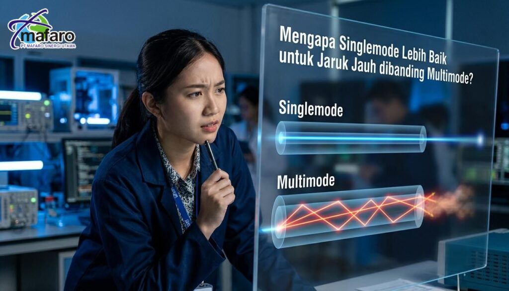 Mengapa Singlemode Lebih Baik untuk Jarak Jauh dibanding Multimode