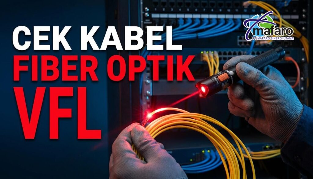 Menggunakan VFL (Visual Fault Locator) untuk Cek Kabel Putus