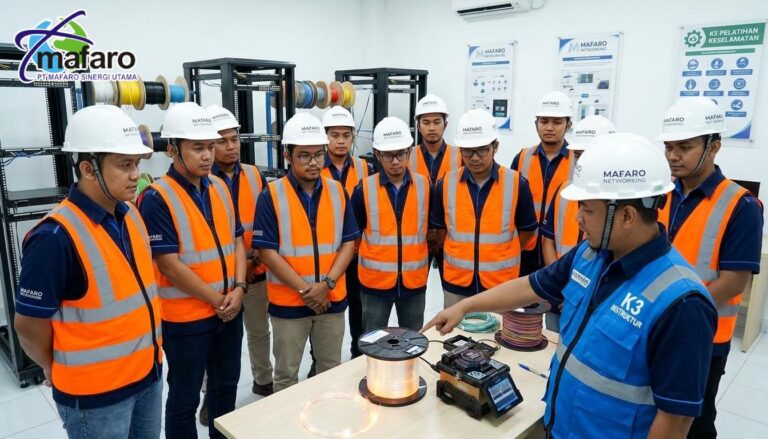 Prosedur Keselamatan Kerja (K3) Saat Instalasi Fiber Optik