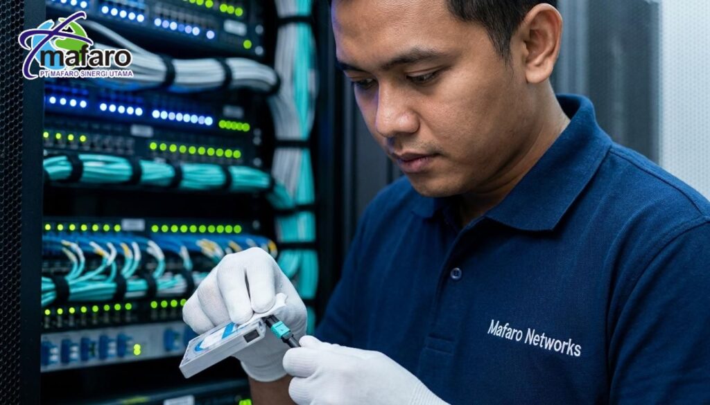 Tantangan Membersihkan Konektor MPO dibanding LC Biasa