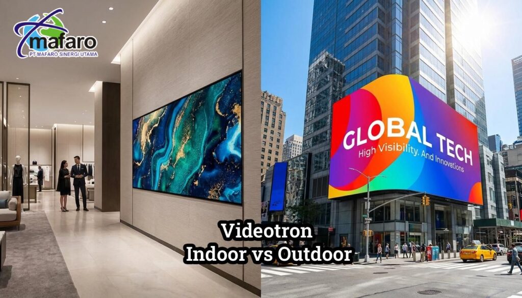 Videotron Indoor vs Outdoor