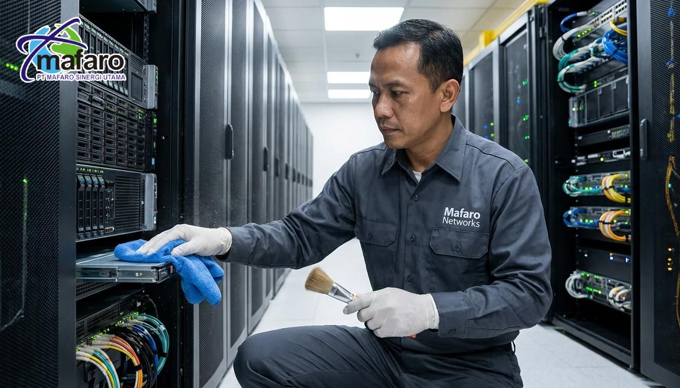 Jasa General Cleaning Ruang Server Profesional & Aman