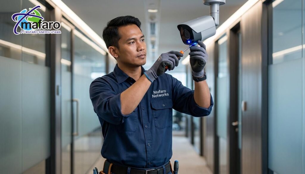 Jasa Integrasi Sistem Keamanan Gedung (Total Security) Mafaro Networks