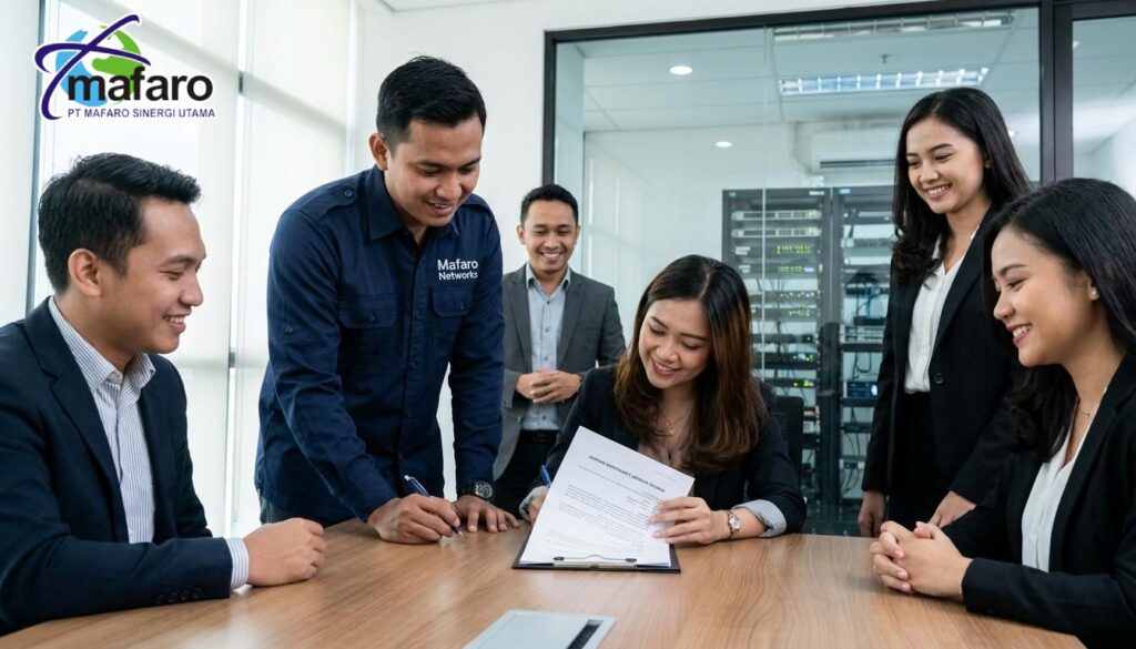 Jasa Kontrak Maintenance Jaringan Tahunan SLA Terjamin