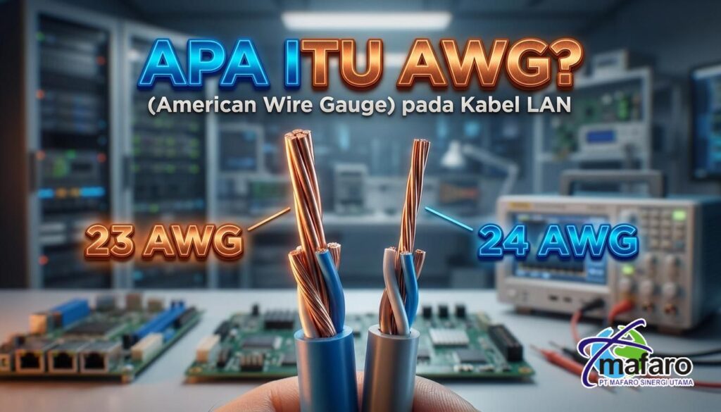 Apa itu AWG? Pahami Istilah AWG (American Wire Gauge) pada Kabel LAN