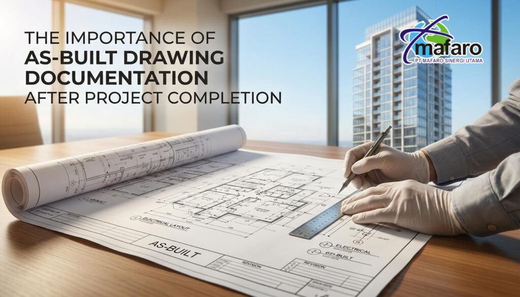 Pentingnya As Built Drawing Setelah Proyek IT Selesai