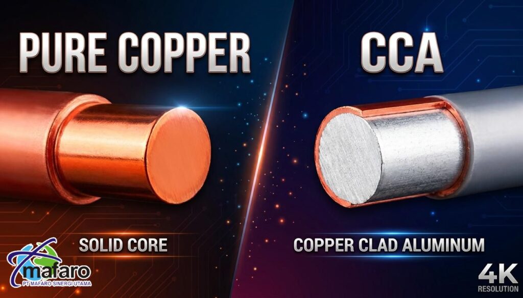 Pentingnya Kabel Pure Copper vs CCA untuk Infrastruktur IT Bisnis