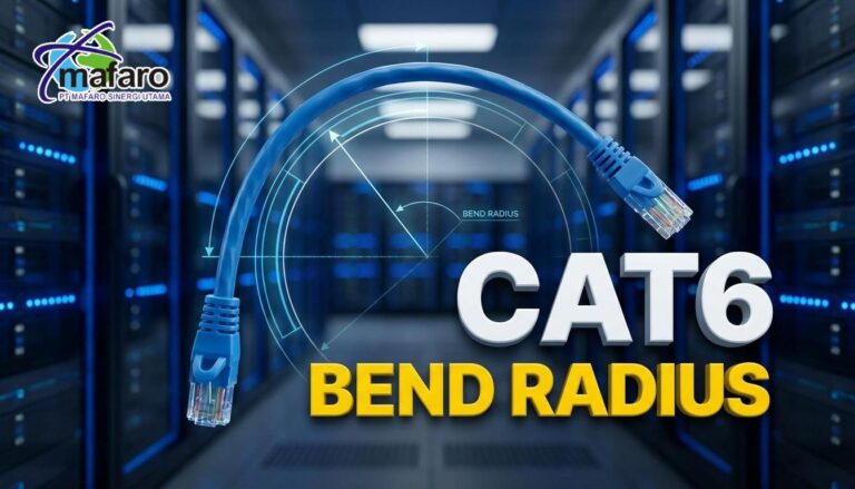 Radius Tekuk Minimal Kabel Cat6