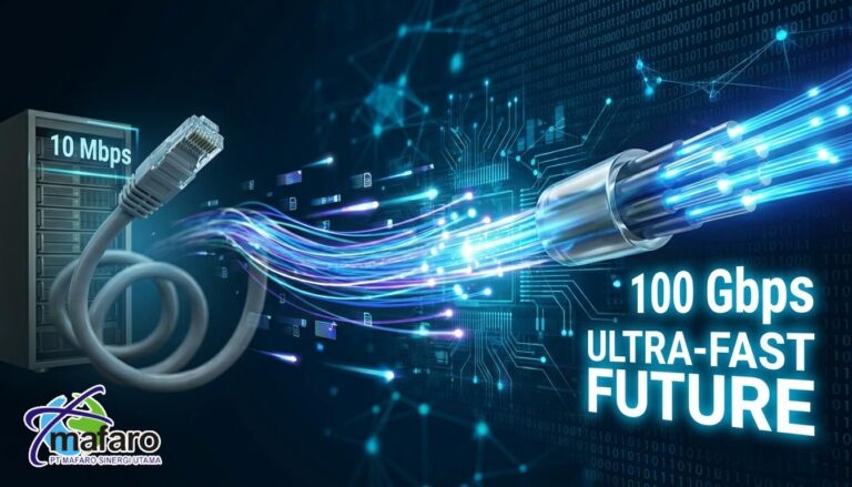 Evolusi Kecepatan Ethernet Dari 10Mbps ke 100Gbps