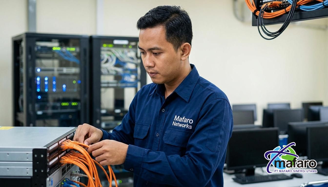 Jasa Instalasi Jaringan Sekolah & Lab Komputer UNBK Mafaro Networks