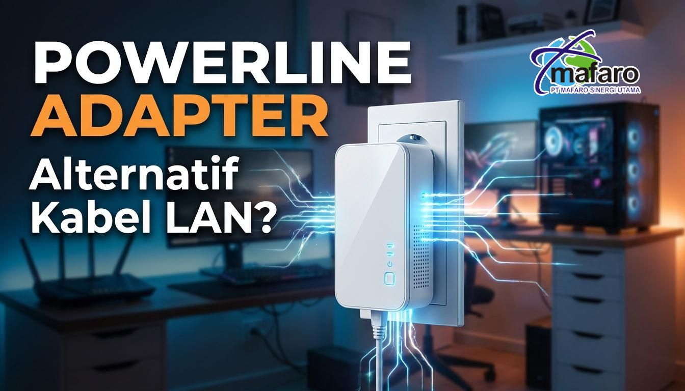 Powerline Adapter Solusi Jaringan IT Praktis Alternatif Kabel LAN